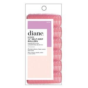 Diane Self-Grip Rollers-Pink 7/8", 6 Pack